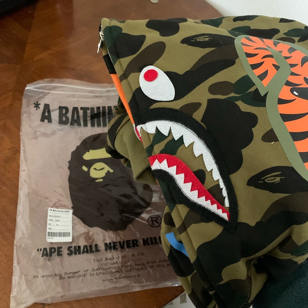 Bape tiger camo doesn’t fit asking $400 obo